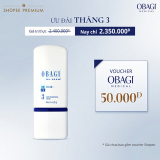 Kem Dưỡng Sáng Da & Mờ Nám Obagi Nu-Derm Clear Fx 57g