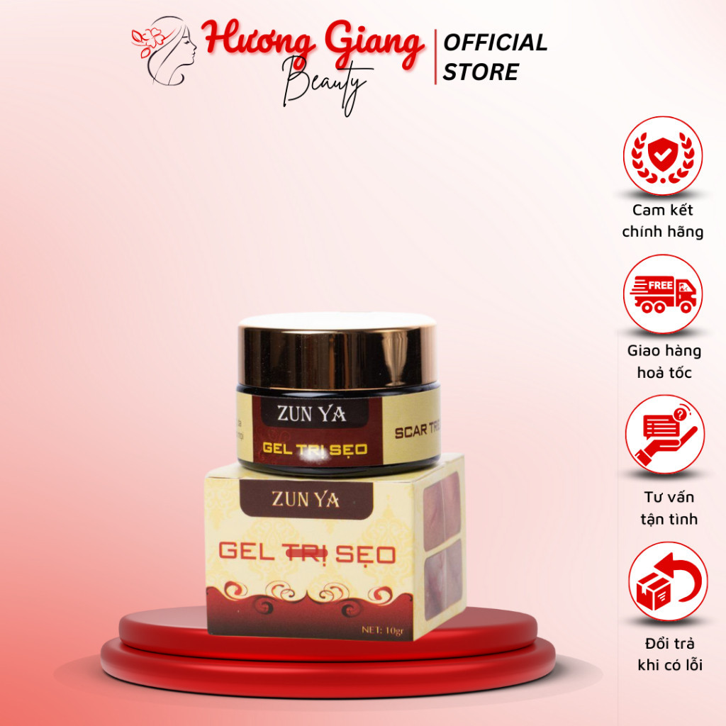 Gel Sẹo Zun Ya Collagen Giúp Tái Tạo Da, Lành Sẹo Hương Giang Beauty