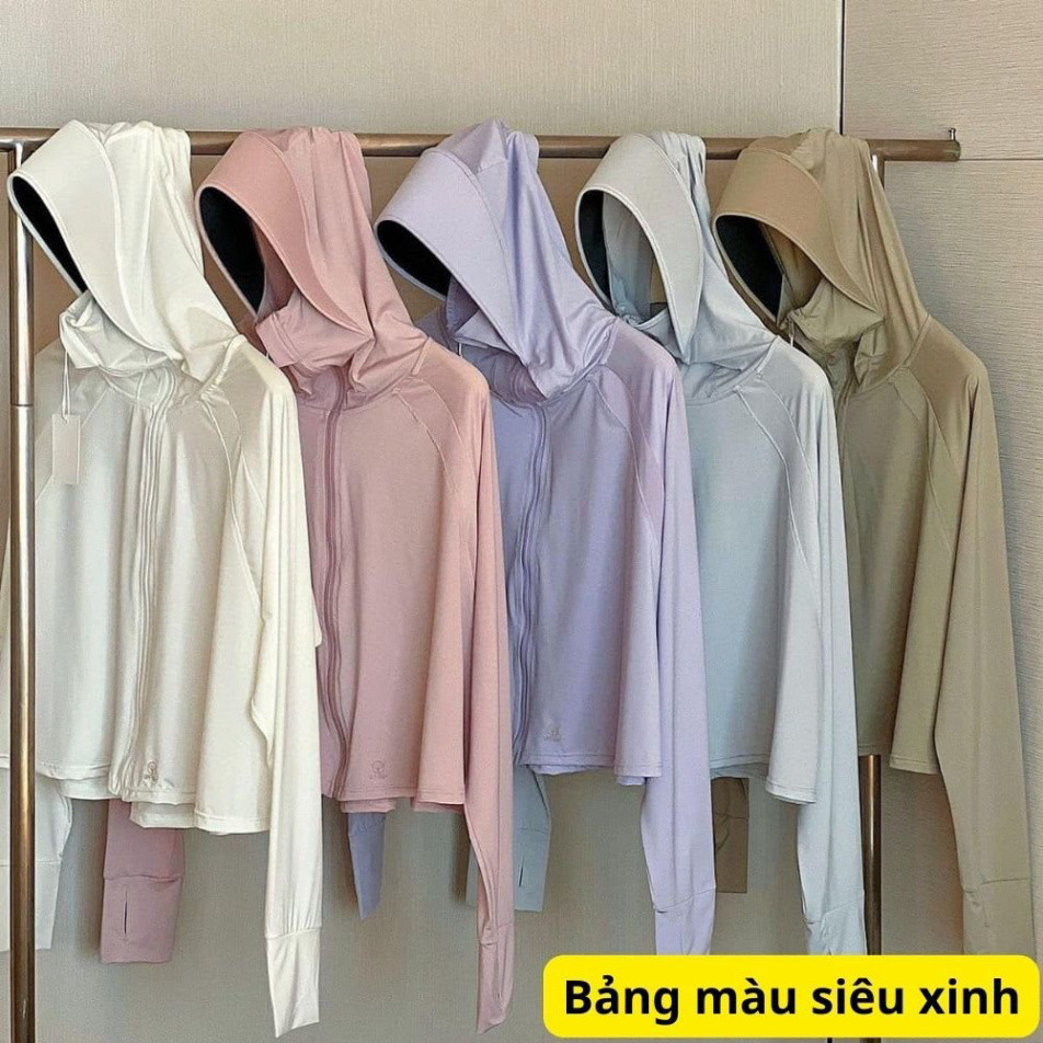 Áo chống nắng nữ chống tia cực tím UPF50+ chống tia UV chất lụa nhẹ, thoáng mát free size đến 75kg | BigBuy360 - bigbuy360.vn