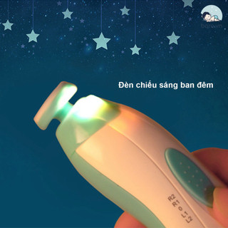 Máy mài móng, cắt móng tay điện đa năng cho bé (Tặng kèm pin, bảo hành 6 tháng)