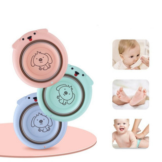 Chậu gấp gọn thông minh 🌈 FREE SHIP 🌈 Chậu gấp gọn rửa mặt thông minh hình chó cún