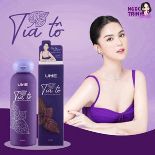 Dung Dịch Vệ Sinh Phụ Nữ Tía Tô Ume 150ml, Làm Sạch Dịu Nhẹ, Dưỡng Ẩm, Ngăn Mùi, Loại Bỏ Viêm Ngứa Phụ Khoa Lành Tính JP