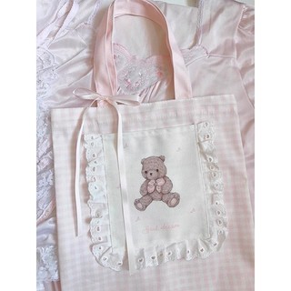 Girldream | túi tote nàng thơ coquette phong cách vintage cổ điển