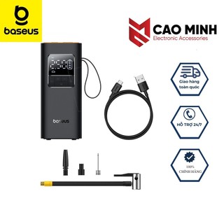  Bơm lốp ô tô xe hơi Baseus BS-CG016 đa năng không dây pin 4000mAh nhiều chế độ bơm - Cao Minh Plus 