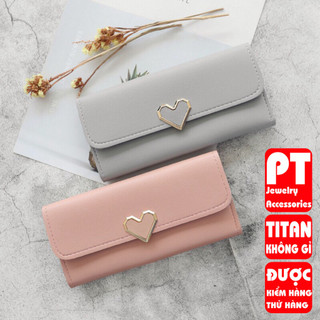Ví Nữ Dáng Dài Khóa  Trái Tim PTVI106