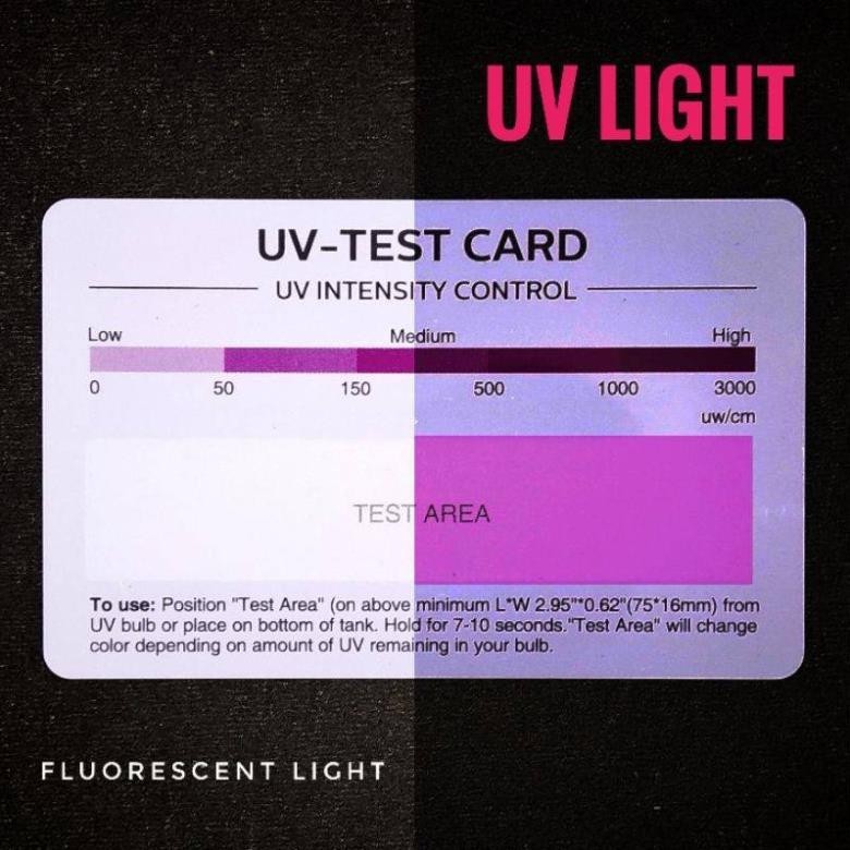 Thẻ Test Tia UV – Combo 3 Thẻ – UV Test Card Đo Cường Độ Đèn Khử Khuẩn, Kiểm Tra Đèn Cực Tím Nhanh