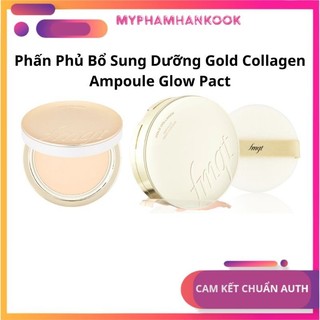 [Cam Kết Chuẩn Auth] Phấn phủ Mịn Chống Lão Hóa Gold Collagen Ampoule Two-way Pact