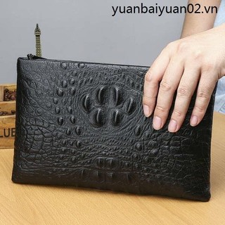 [Da Bò Lớp Đầu Tiên] Túi Xách Nam Da Bò Mềm Da Thật Chính Hãng Ly Hợp Dung Tích Lớn Ví Nam