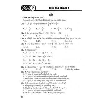 Sách- Bộ Đề Kiểm Tra Toán 8 (Bám Sát SGK Chân Trời Sáng Tạo) HA