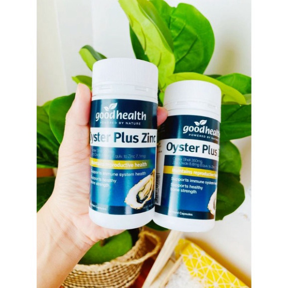 Tinh chất hàu né Oyster Plus ZinC Goodhealth 60 viên ( hàu cao) (hàu lùn)