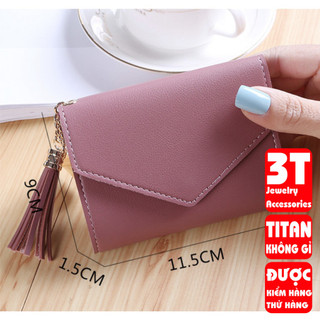 Ví bóp cầm tay da nữ mini PTVI101