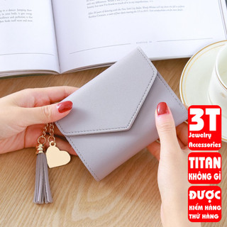 Ví bóp cầm tay da nữ mini PTVI101