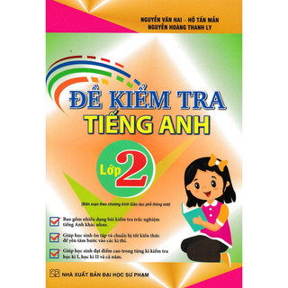 Sách - đề kiểm tra tiếng anh lớp 2 ha