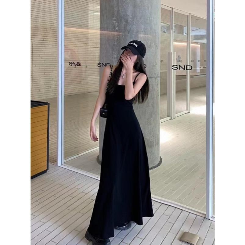 Váy 2 Dây Dáng Dài Ôm Body, Đầm Hai Dây Body Có Nút Điều Chỉnh Ngắn Dài Chất Tăm Lạnh Co Dãn Ruby's Housee | BigBuy360 - bigbuy360.vn