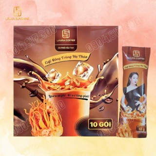 Cà phê đông trùng hạ thảo cà phê nấm linh chi Laura Sunshine cà phê Nhật Kim Anh thơm ngon đậm vị