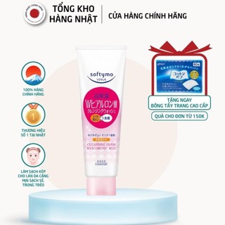 Sữa Rửa Mặt Dưỡng Ẩm Kose Softymo Cleansing Foam Hyaluronic Acid