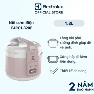 Nồi cơm điện Electrolux 1.8L E4RC1-320P, Thiết kế đa năng, dung tích lớn