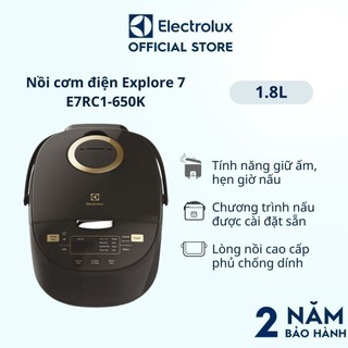 Nồi cơm điện Electrolux Explore 7 E7RC1-650K - Nhiều chương trình nấu đa dạng