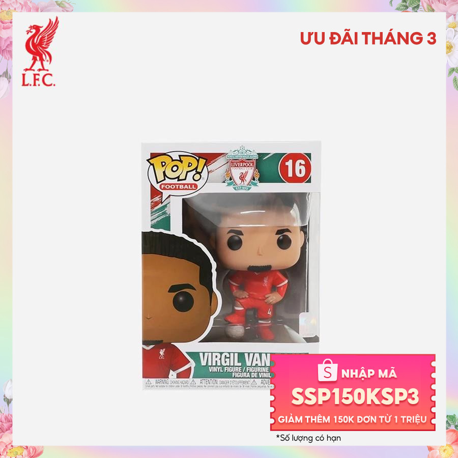 Quà lưu niệm LFC Pop Football Van Dijk - A13373