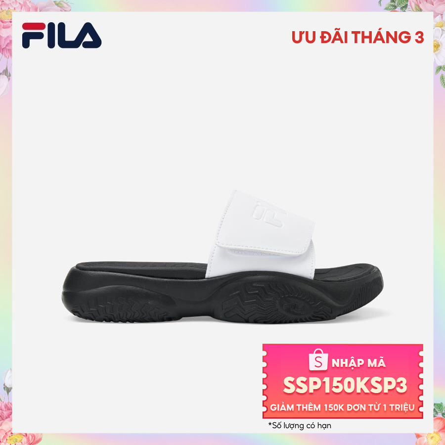 Dép quai ngang unisex Fila Taper V2 - 1SM02570F-100