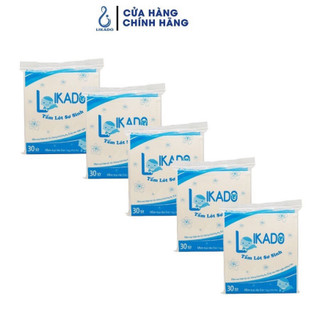 Chính Hãng Miếng lót phân su cho bé likado kích thước 20x20cm Flashsale99k