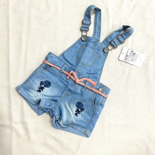 Quần yếm bé gái , Yếm jean cộc cho bé vải mềm đẹp size từ 6 đến 36 tháng