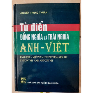 Sách - từ điển đồng nghĩa và trái nghĩa anh - việt ha