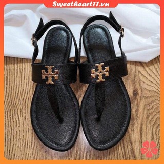 Dép sandal nữ mùa hè 2024 flat flip-flops nhẹ thoải mái