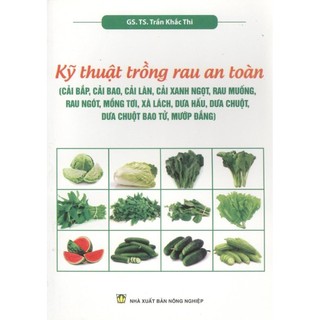 Sách - kỹ thuật trồng rau an toàn
