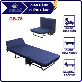 Giường ngủ gấp gọn NIKITA màu xanh nhiều kích thước