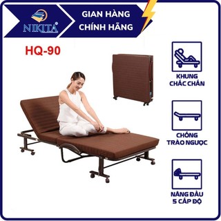 Giường xếp đôi kiểu Hàn Quốc - NIKITA HQ90 ( 90x190x35 cm)