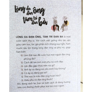 Sách  - Lòng Dạ Đàn Ông, Tâm Trí Đàn Bà ( VL)