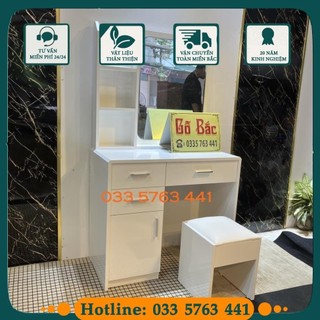 Bàn trang điểm kích thước 80x40x135cm gỗ công nghiệp với nhiều màu sắc - inbox shop chọn màu