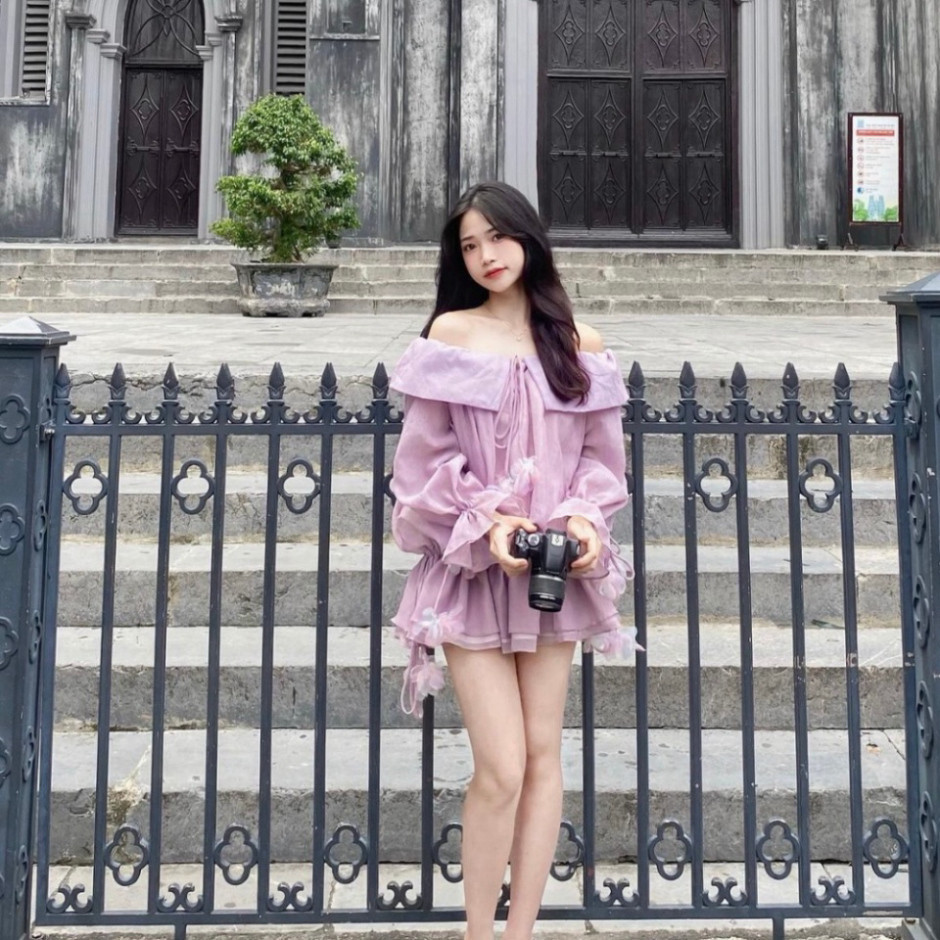 Đầm trễ Vai Bánh Bèo ZOZOSTORE, Váy Bánh BÈO Chất Liệu Tơ Nến Cao Cấp Đẹp Quyến Rũ ,Sang Trọng - Đầm Thiết Kế M15 | BigBuy360 - bigbuy360.vn