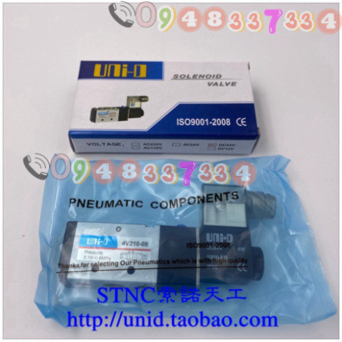 [UNI-D Sono Tiangong] Van Điện Từ Khí 4v210-08 4v310-10 4v110-06 4v410-15