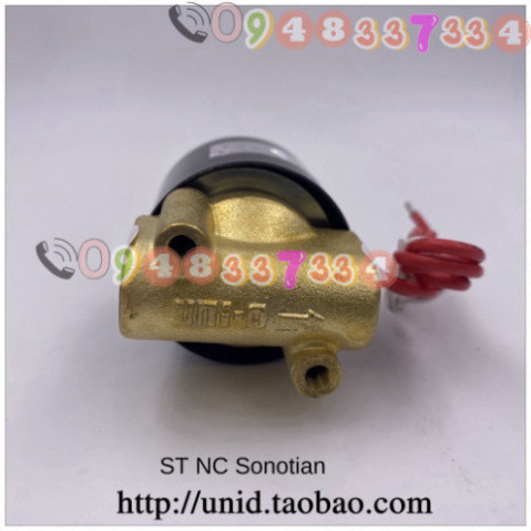 [UNI-D Sono Tiangong] Van Điện Từ UD-8/H Van Nước Van Khí Van Nhiệt Độ Cao 2W025-08