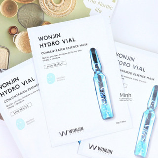 MẶT NẠ GIẤY WONJIN EFFECT CONCENTRATED ESSENCE MASK SIÊU CẤP ẨM ( HỘP 1O MIẾNG)