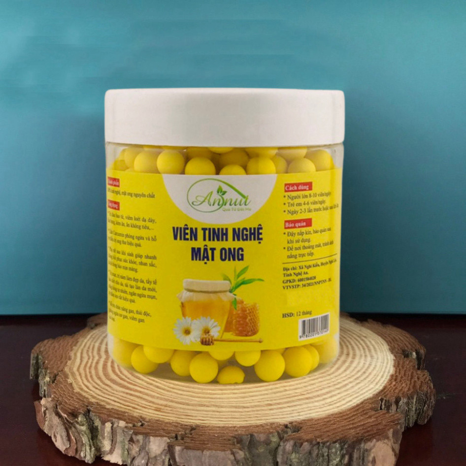 Viên Nghệ Mật Ong Nguyên Chất Hỗ Trợ Người Đau Dạ Dầy - Siêu Thị Thiên Nhiên