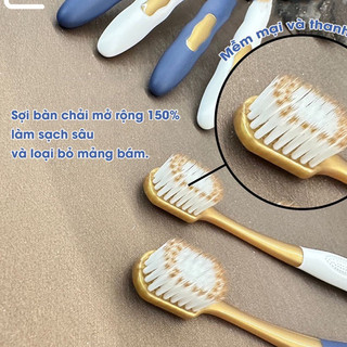 Bàn Chải Đánh Răng VỈ 6 CHOCOIKES Lông Mềm Siêu Êm