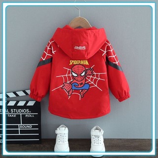 🕷️ áo khoác người nhện 🕷️ áo khoác gió người nhện Spiderman, siêu nhân nhện Spiderman cho bé trai siêu hot