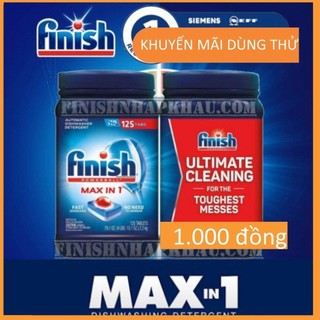 bán lẻ 2 VIÊN RỬA CHÉN BÁT FINISH MAX IN 1