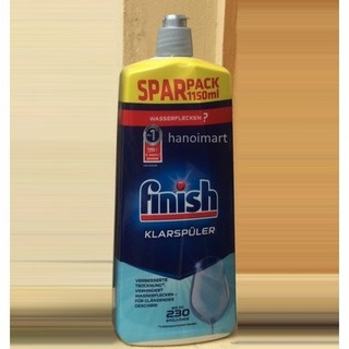 Nước Làm Bóng FINISH 1150ml - 750ml - Nước trợ xả chuyên dụng dùng cho máy
