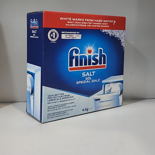Muối rửa bát Finish 4kg dùng cho Máy rửa bát chén