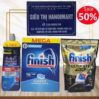 Viên rửa bát Finish All in one 90 viên, viên finish all in 1 90 viên chính hãng dùng cho máy rửa, vien rua bat finish 90