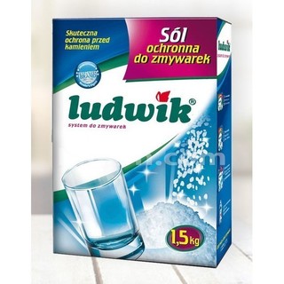 Muôi rửa bát Ludwik 1,5KG hoặc muối finish 1.5kg
