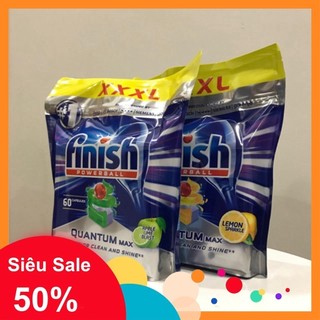 Viên rửa bát Finish Quantum 60 viên