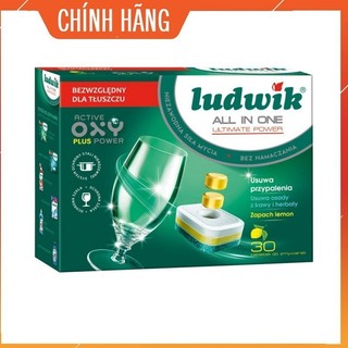 Viên rửa bát Ludwik All in one 30 viên