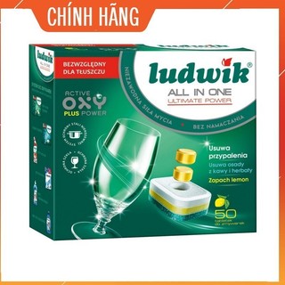 Viên rửa bát Ludwik All in one 50 viên