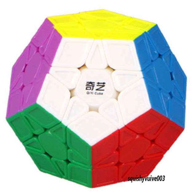 Rubik Megaminx QiYi QiHeng S Stickerless Rubik 12 Mặt Khối Lập Phương Rubik Biến Thể