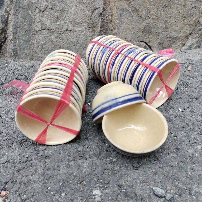  <Video SP> 10 Chén Nướng Hột Vịt Lộn. Chén Bánh Bò Hay Chén Nhỏ Gia Vị Nhỏ 7*3cmk 